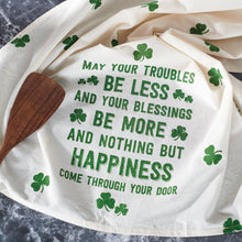 Load image into Gallery viewer, Nothing But Happiness Kitchen Towel