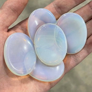 Oval Gemstone Worry Stones – Pocket Crystals