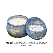 Load image into Gallery viewer, Monet Water Lilies Scented Candle Collection