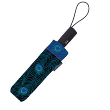 Load image into Gallery viewer, Peacock Folding Travel Umbrella