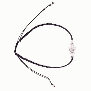 Cotton Hamsa Bracelet