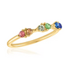 Lay-Ring99-Rainbow Duos Gold Layers Rings