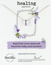 Load image into Gallery viewer, Amethyst Refined Necklace for Healing - NREFN01