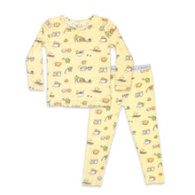 Load image into Gallery viewer, Love You Brunches Bamboo Kids Pajamas Two-Piece Set