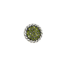 Load image into Gallery viewer, Braided Crystal Pave Post