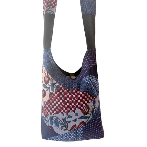 Crossbody Bag Patchwork Print