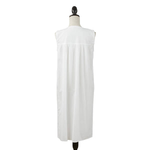 Embroidered Nightgown - Neckline Embroidery