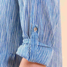 Load image into Gallery viewer, SURI NAVY Shirt Dress