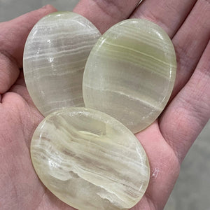 Oval Gemstone Worry Stones – Pocket Crystals