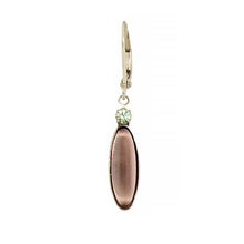 Load image into Gallery viewer, Stacked Glass Oval Earring