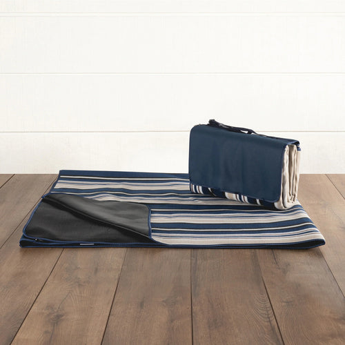 Blanket Tote XL Blue Stripes