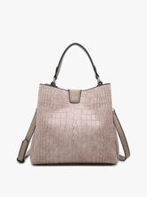 Load image into Gallery viewer, Tati Monogrammable Satchel w/ Shoulder Strap