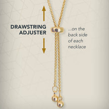 Load image into Gallery viewer, Layers: Gold Petite CZ Bar Necklace