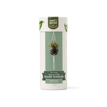 Load image into Gallery viewer, Seed &amp; Sprout Let's Hang Macrame Plant Hanger