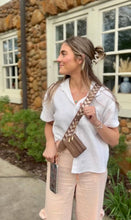 Load image into Gallery viewer, Clip &amp; Go Crossbody Strap w/Zippered Pouch