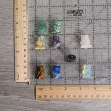 Load image into Gallery viewer, Gemstone Owl Figurine – Small Crystal Owl Decor