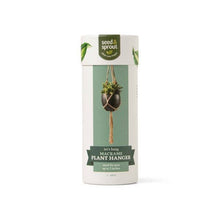 Load image into Gallery viewer, Seed &amp; Sprout Let's Hang Macrame Plant Hanger