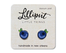 Load image into Gallery viewer, Blueberry Earrings // Summer Earrings