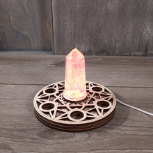 Load image into Gallery viewer, LED Crystal Display Light Stand