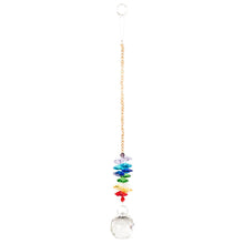 Load image into Gallery viewer, Crystal 7 Chakra Hanging Ornament