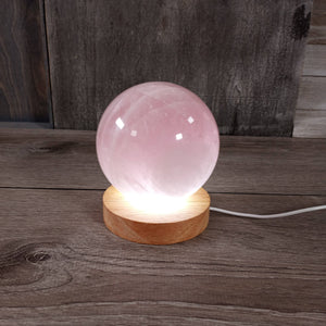 LED Crystal Display Light Stand