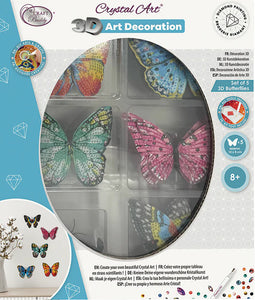 CA Deco Kit: 3D Butterflies (Set of 5)