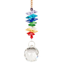 Load image into Gallery viewer, Crystal 7 Chakra Hanging Ornament