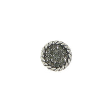 Load image into Gallery viewer, Braided Crystal Pave Post