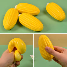 Load image into Gallery viewer, TPR Realistic Fruit Corn Squeeze Toy