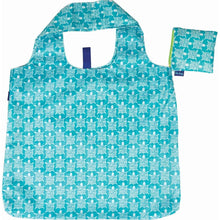 Load image into Gallery viewer, SEA TURTLE OCEAN blu Bag Reusable Shopper Tote