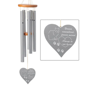 Chimes of Remembrance™ - Forever Heart, Cat