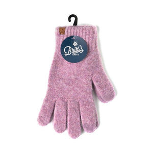 Britt's Knits Powder Knit Ultra Soft Gloves