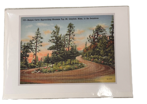 The Berkshires Vintage Scenes Greeting Card