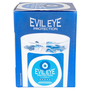 Evil Eye Glass Jar Candle