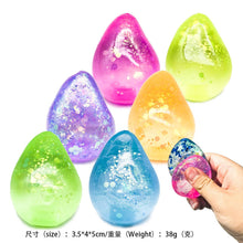 Load image into Gallery viewer, Sugar squishy glitter Drop fidget toy Portable Stress Relief toy
