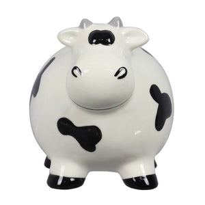 Ceramic Cow Piggy Bank