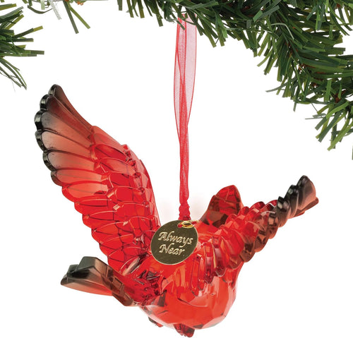 Cardinal Messenger Acrylic Ornament