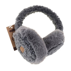 C.C. Faux Fur Sherpa Earmuff EM3667