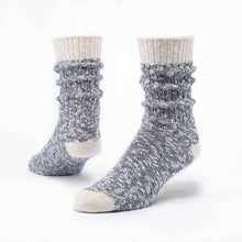 Load image into Gallery viewer, Organic Cotton Heathered Ragg Socks