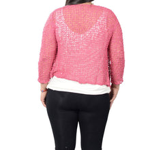 Load image into Gallery viewer, POPCORN KNIT SHRUG
