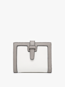Bessie Canvas Wallet w/ Slip Closure