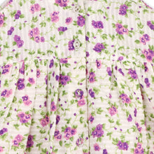 Load image into Gallery viewer, Naomi Seersucker Baby Dress + Bloomer (Organic Cotton)