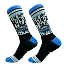 Load image into Gallery viewer, Men&#39;s Im Not Old Im A Classic Socks Funny Retro Car Joke