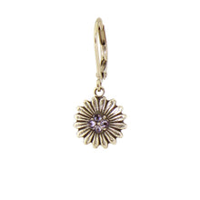 Load image into Gallery viewer, Crystal Sunflower Earring