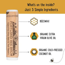 Load image into Gallery viewer, Unscented Beeswax Lip Balm