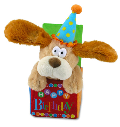 Flappy Birthday (Soft Puppy Dog Singing Dancing Plush Toy)