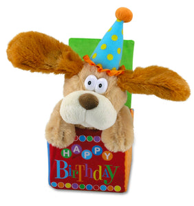 Flappy Birthday (Soft Puppy Dog Singing Dancing Plush Toy)