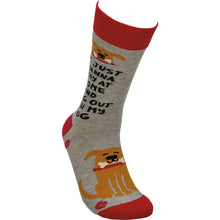 Load image into Gallery viewer, I Just Wanna Hang With My Dog Socks