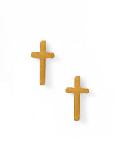 Load image into Gallery viewer, Screwback Stud Earrings - Catherine Cross