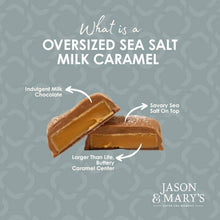 Load image into Gallery viewer, Milk Chocolate Sea Salt Caramels